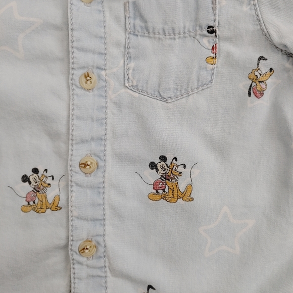 zara mickey mouse top